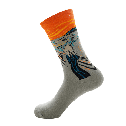 Iconic Socks Famous Paintings Art Gallery - 5 Pairs