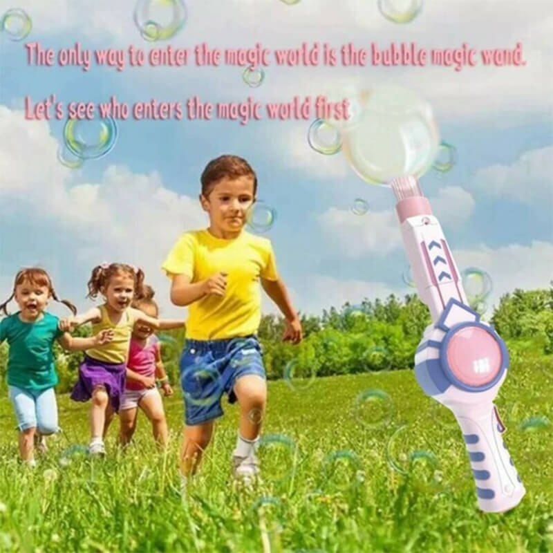 SMOKE BUBBLE GUN MAGIC WAND