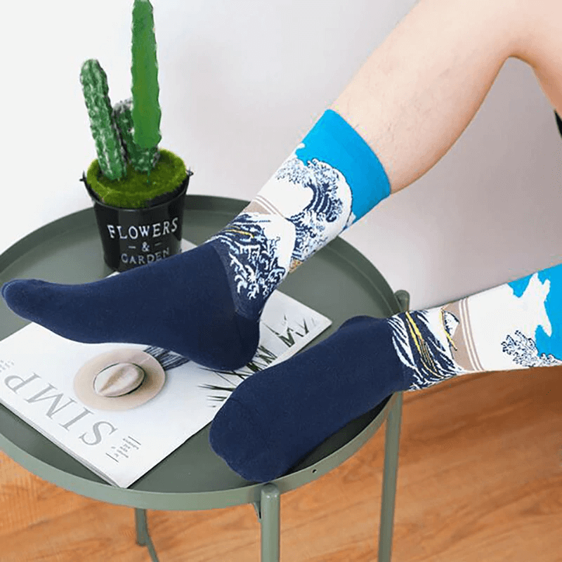 Iconic Socks Famous Paintings Art Gallery - 5 Pairs