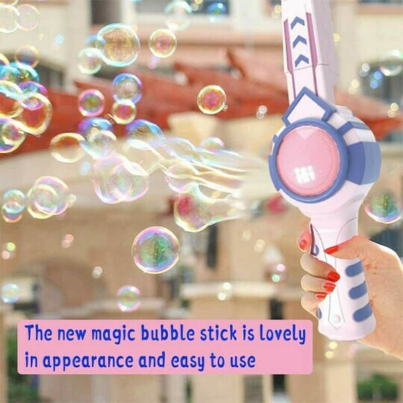 SMOKE BUBBLE GUN MAGIC WAND