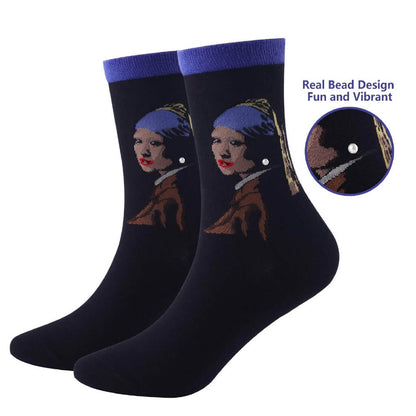 Iconic Socks Famous Paintings Art Gallery - 5 Pairs