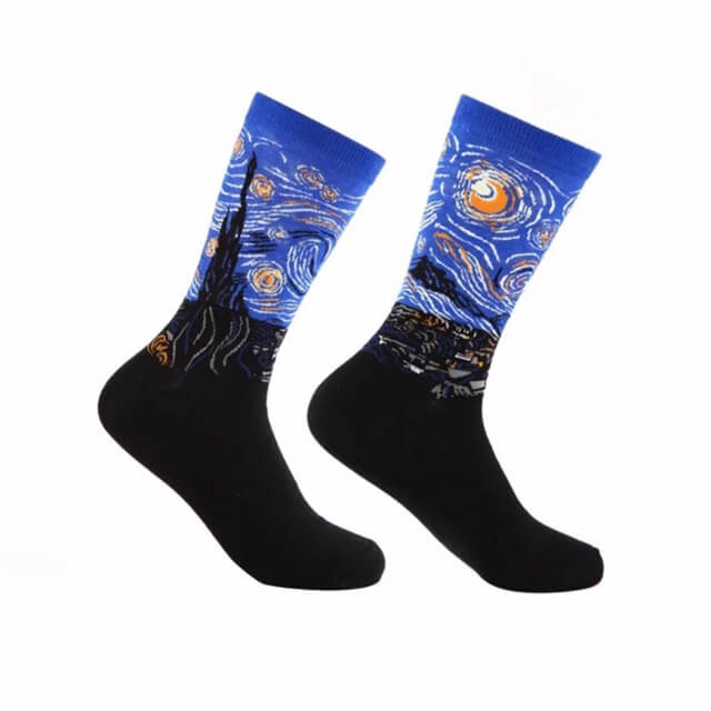 Iconic Socks Famous Paintings Art Gallery - 5 Pairs